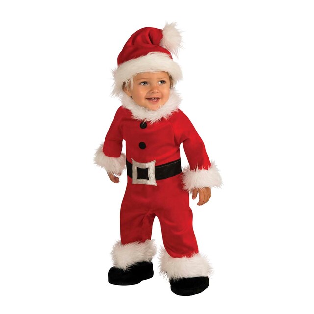 Imagen 0 de Disfraz bebé Papá Noel Deluxe Rubies