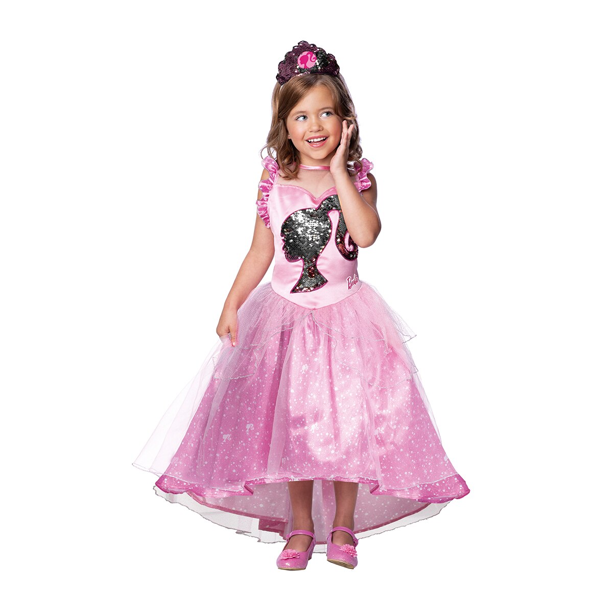 Imagem 0 de Disfarce Infantil Barbie Princesa Mattel Rubies