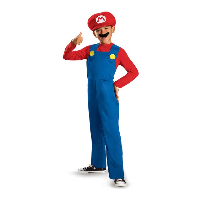 Disfraz Clásico Mario Bros para Niños