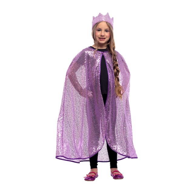 Set Disfraz infantil Princesa Lila Brillante Rubies