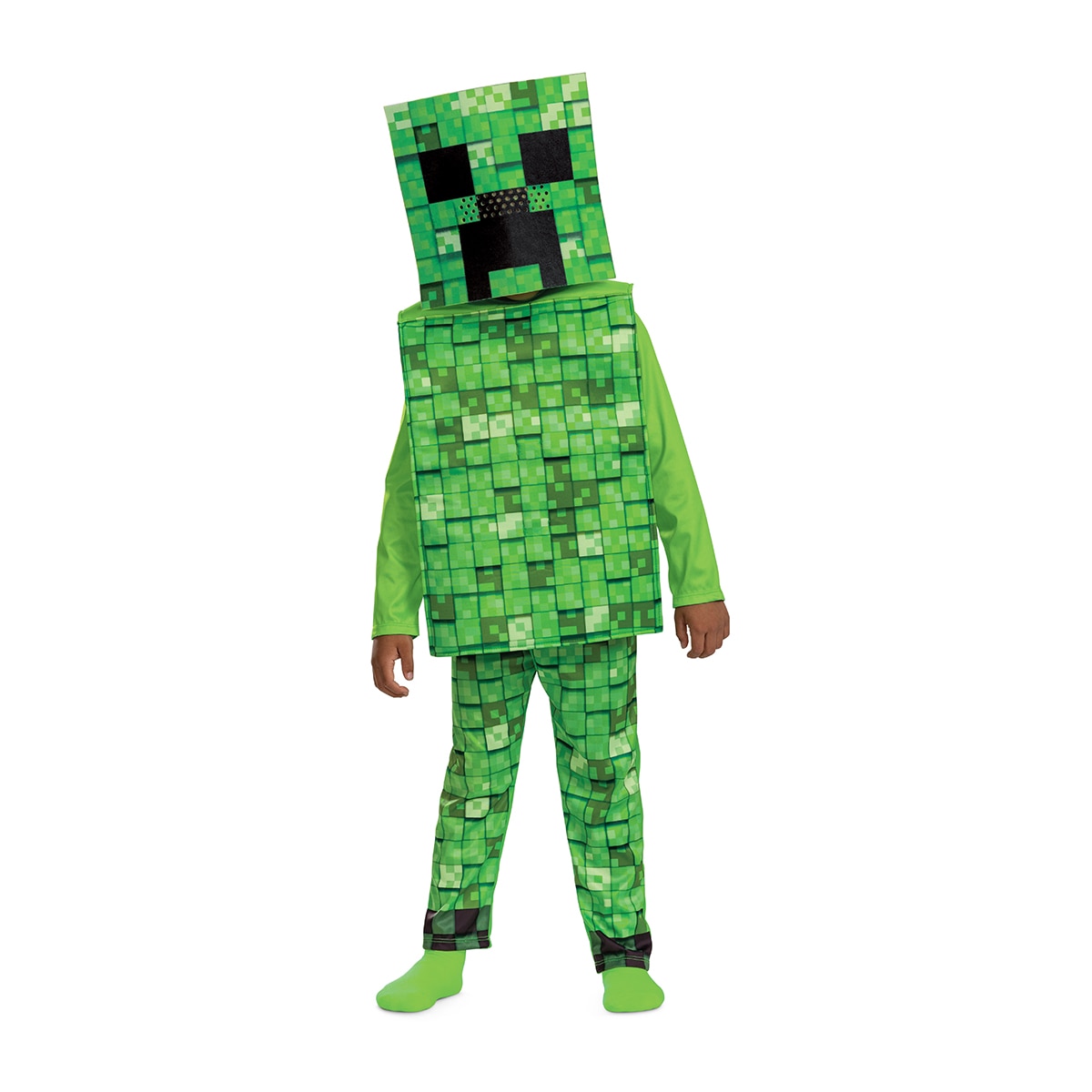 Imagen 0 de Disfraz Infantil Creeper Básico Minecraft Disguise