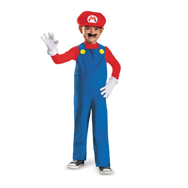 Disfraz Infantil Mario Deluxe Super Mario Disguise