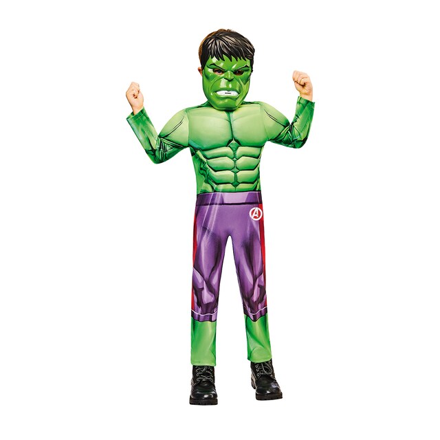 Imagen 0 de Disfraz Hulk Black Line Avengers Rubies