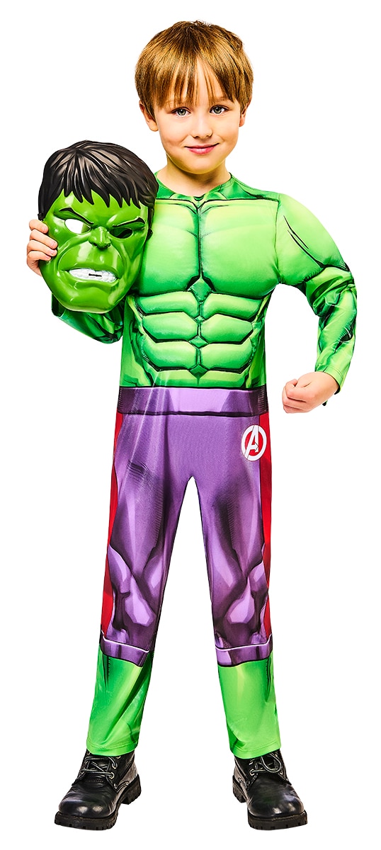 Disfraz Hulk Black Line Avengers Rubies 6