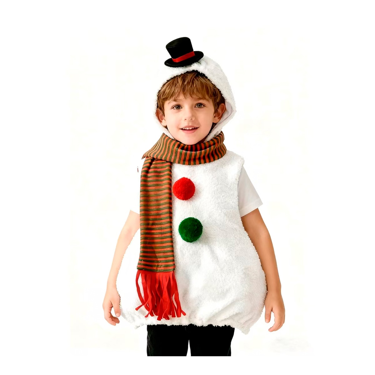 Imagen 0 de Disfraz Snowman con Bufanda Happy Celebrate