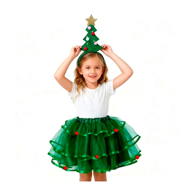 Imagen 0 de Disfraz Arbol Tutu y Diadema Happy Celebrate