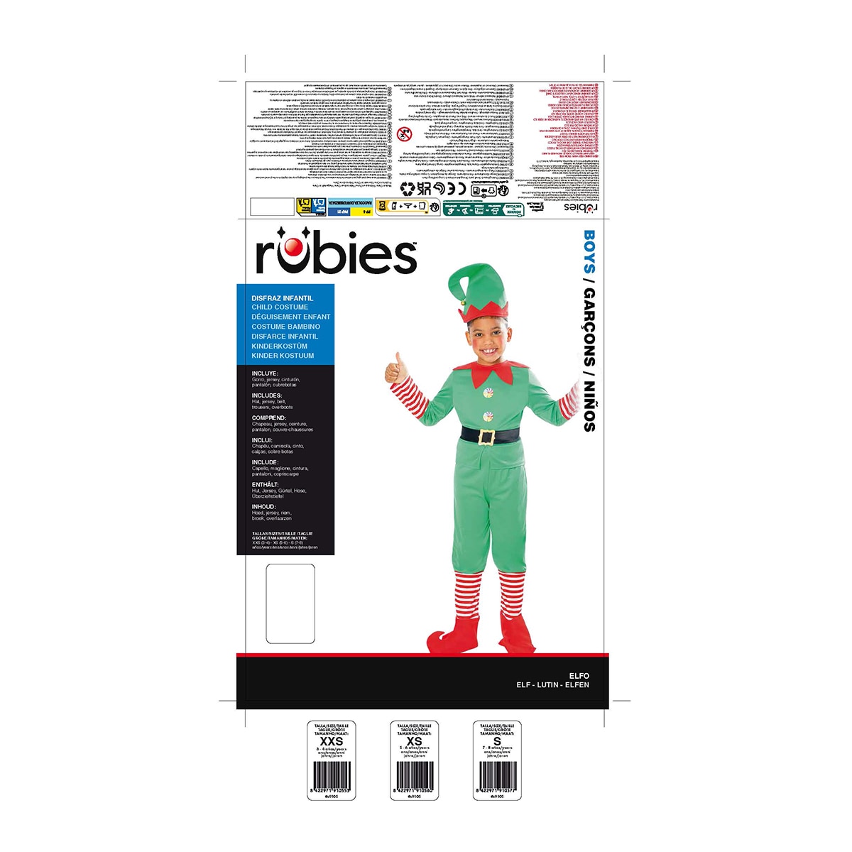 Disfraz Elfo Boy Infantil Rubies 2