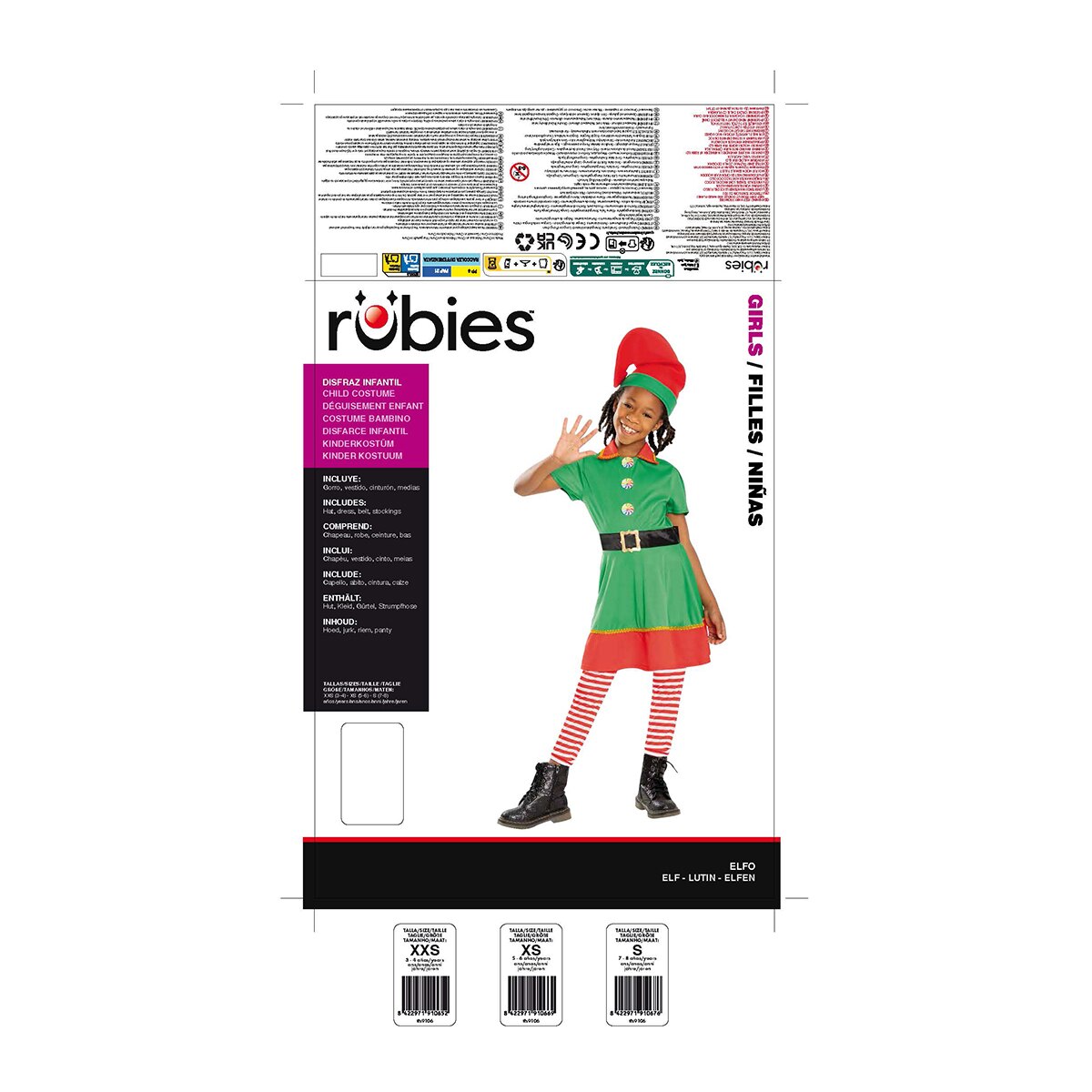 Disfraz Elfo Girl Infantil Rubies 2