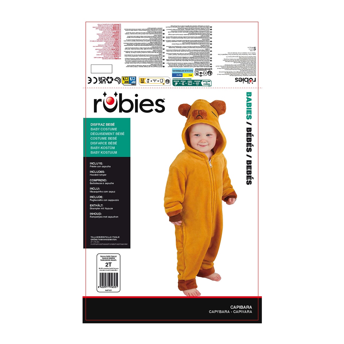 Disfraz Capibara infantil Rubies 2