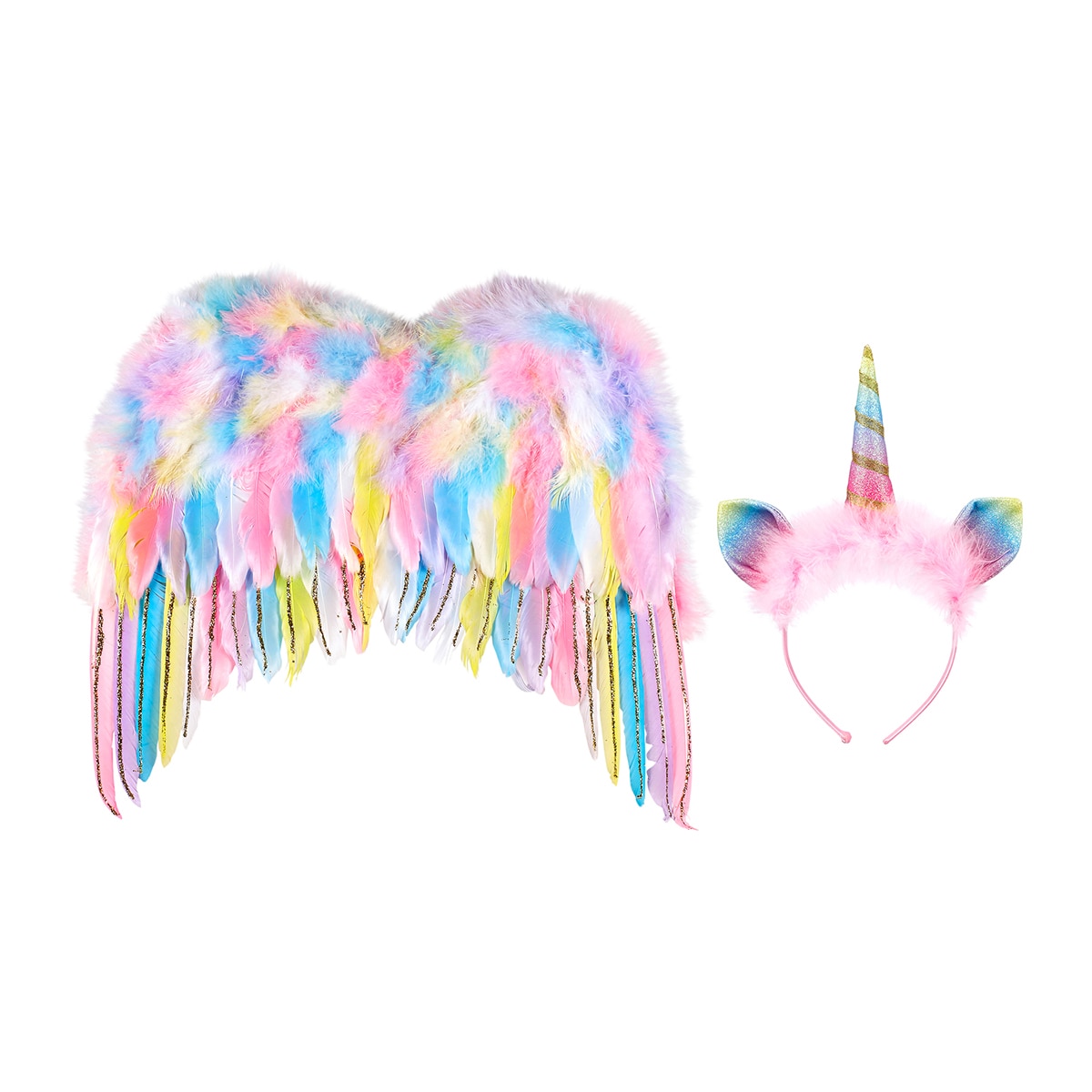 Souza - Conjunto alas y diadema Unicornio Souza.