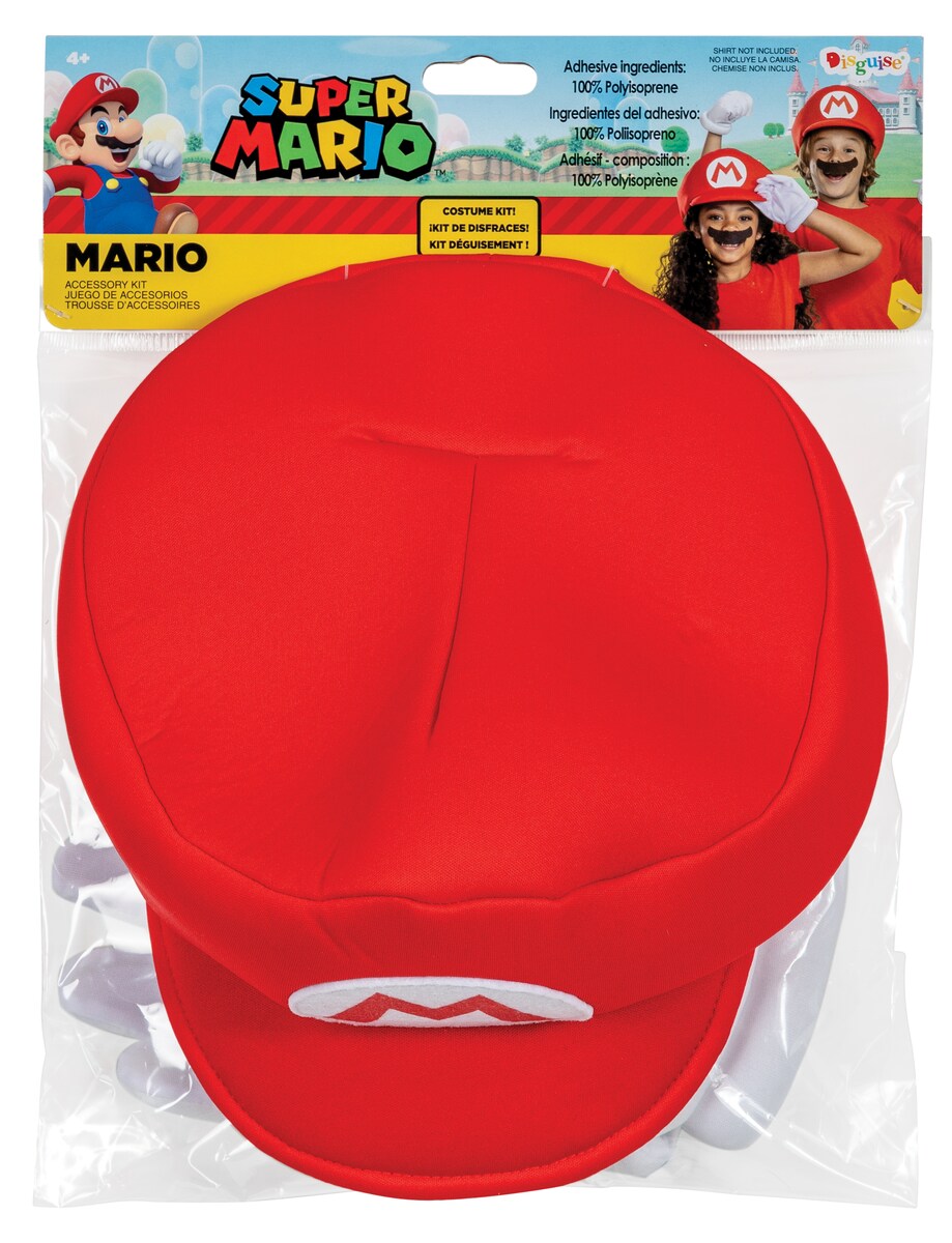 Kit de Accesorios oficial Super Mario Disguise 8