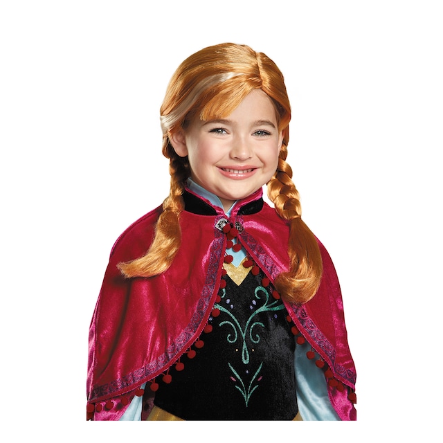 Peluca oficial infantil Anna Frozen Disguise