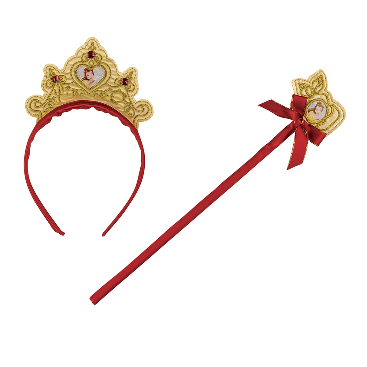 Imagen 0 de Set de Varita y Tiara Bella Princesas Disney Disguise
