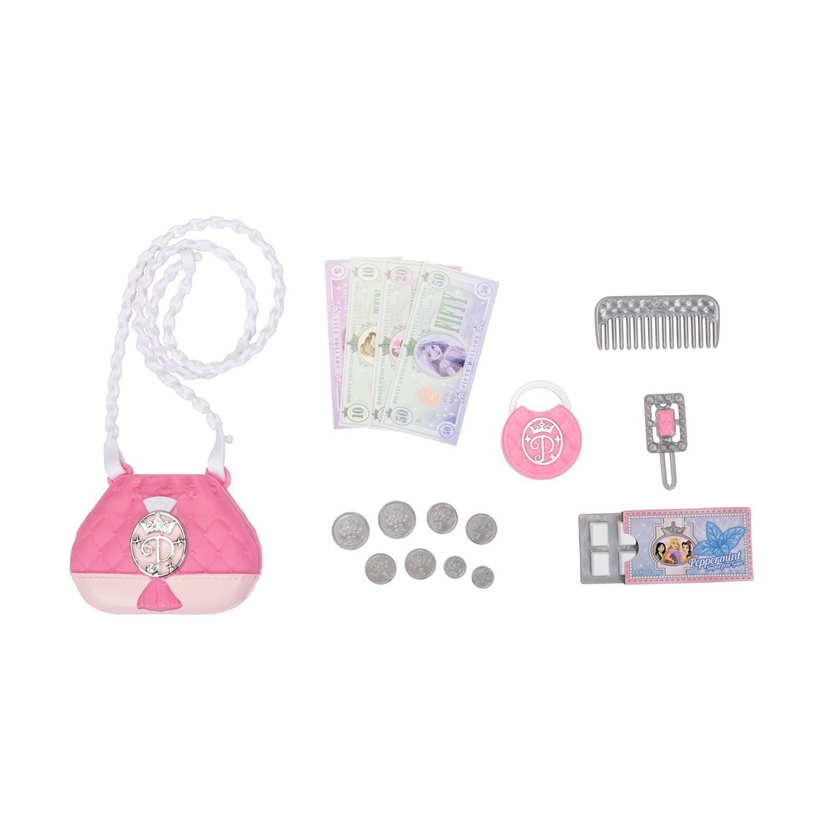 Imagen 4 de Surtido de Mini Bolsitos de viaje con hasta 8 accesorios Disney Princesas Jakks Pacific