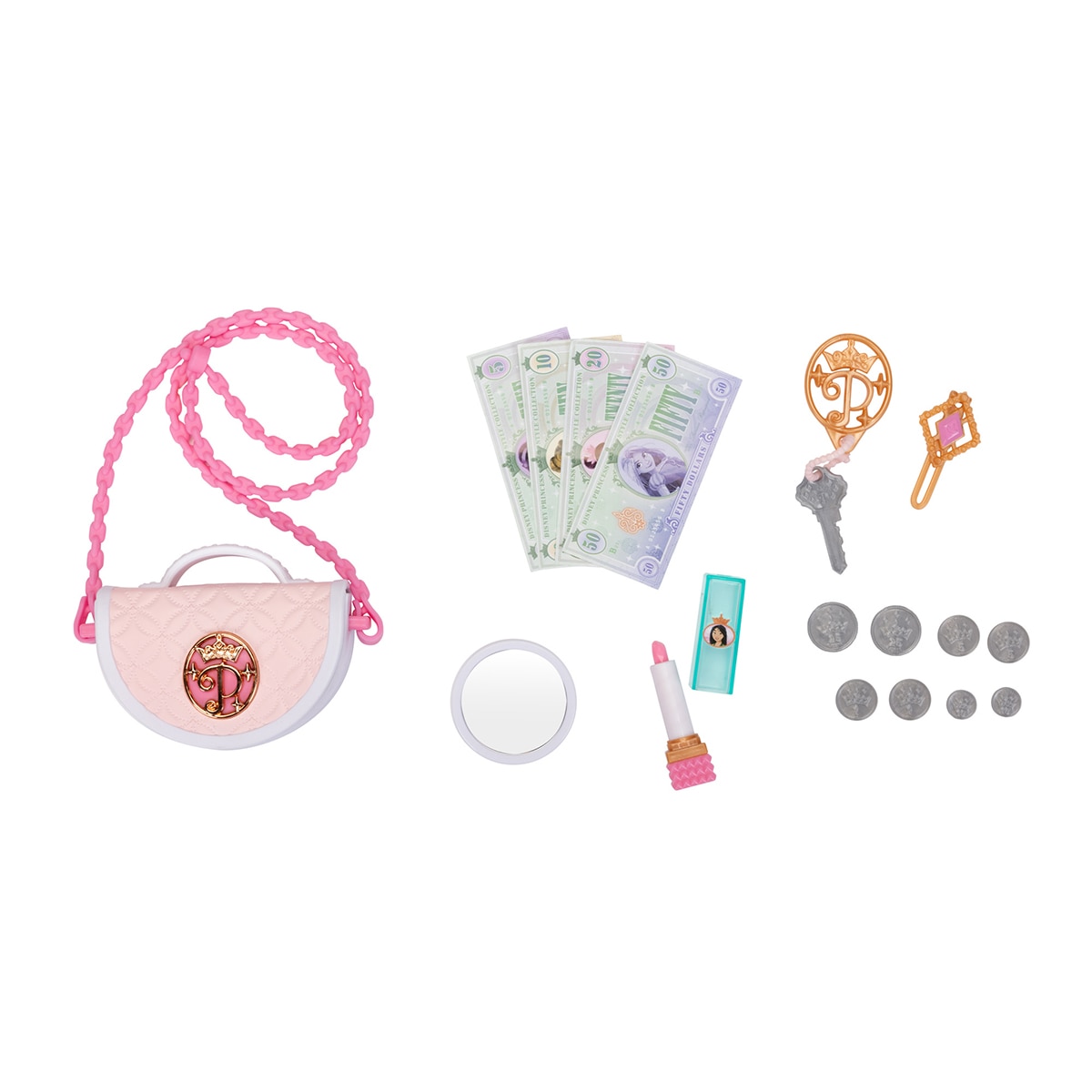 Imagen 6 de Surtido de Mini Bolsitos de viaje con hasta 8 accesorios Disney Princesas Jakks Pacific