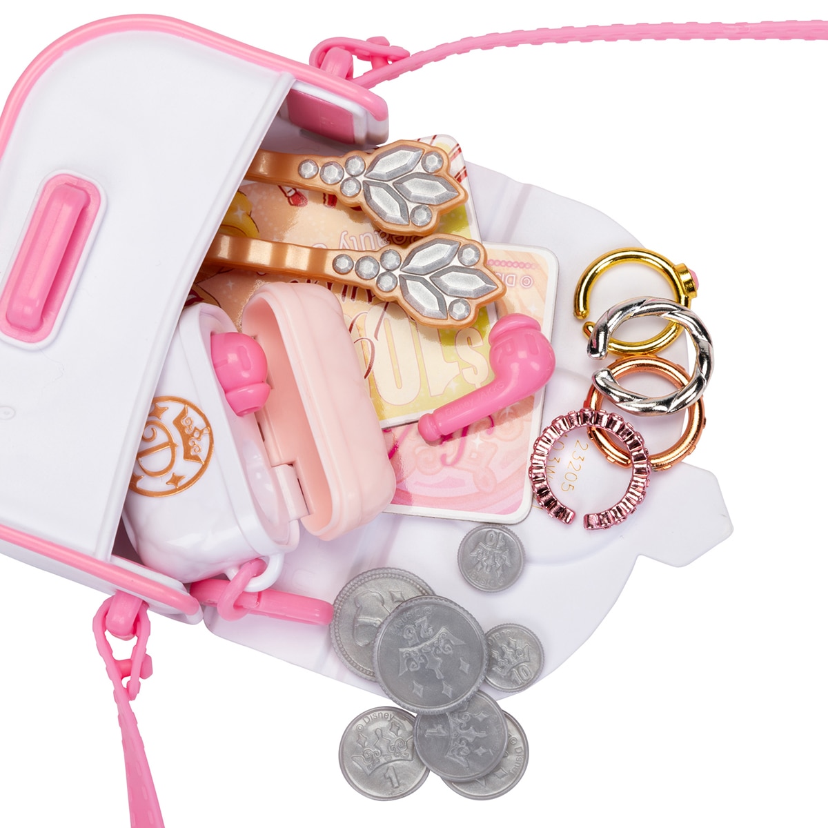 Imagen 7 de Surtido de Mini Bolsitos de viaje con hasta 8 accesorios Disney Princesas Jakks Pacific
