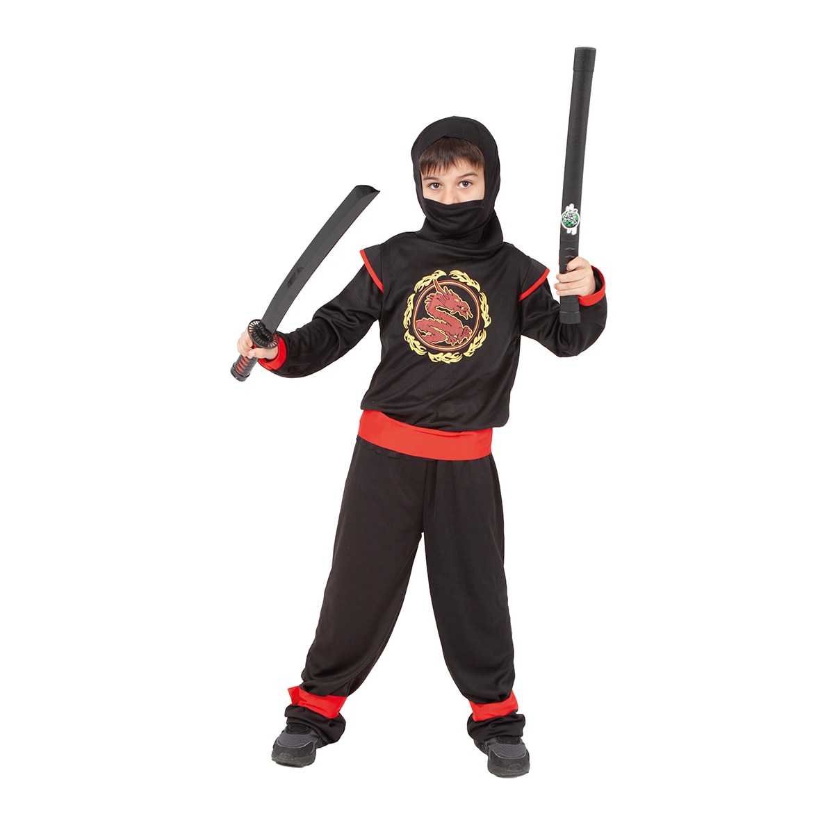 Espada Ninja Roja/Negra 60 cm Rubies 1