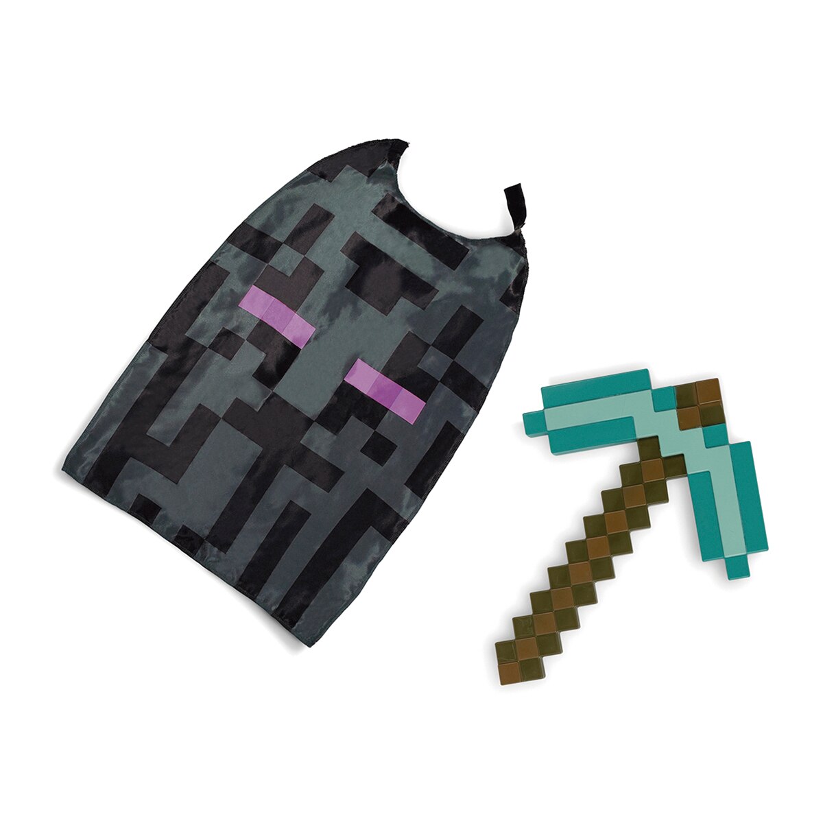 Pack Pico de Diamante de 50 cm con Capa Enderman Minecraft Disguise 1