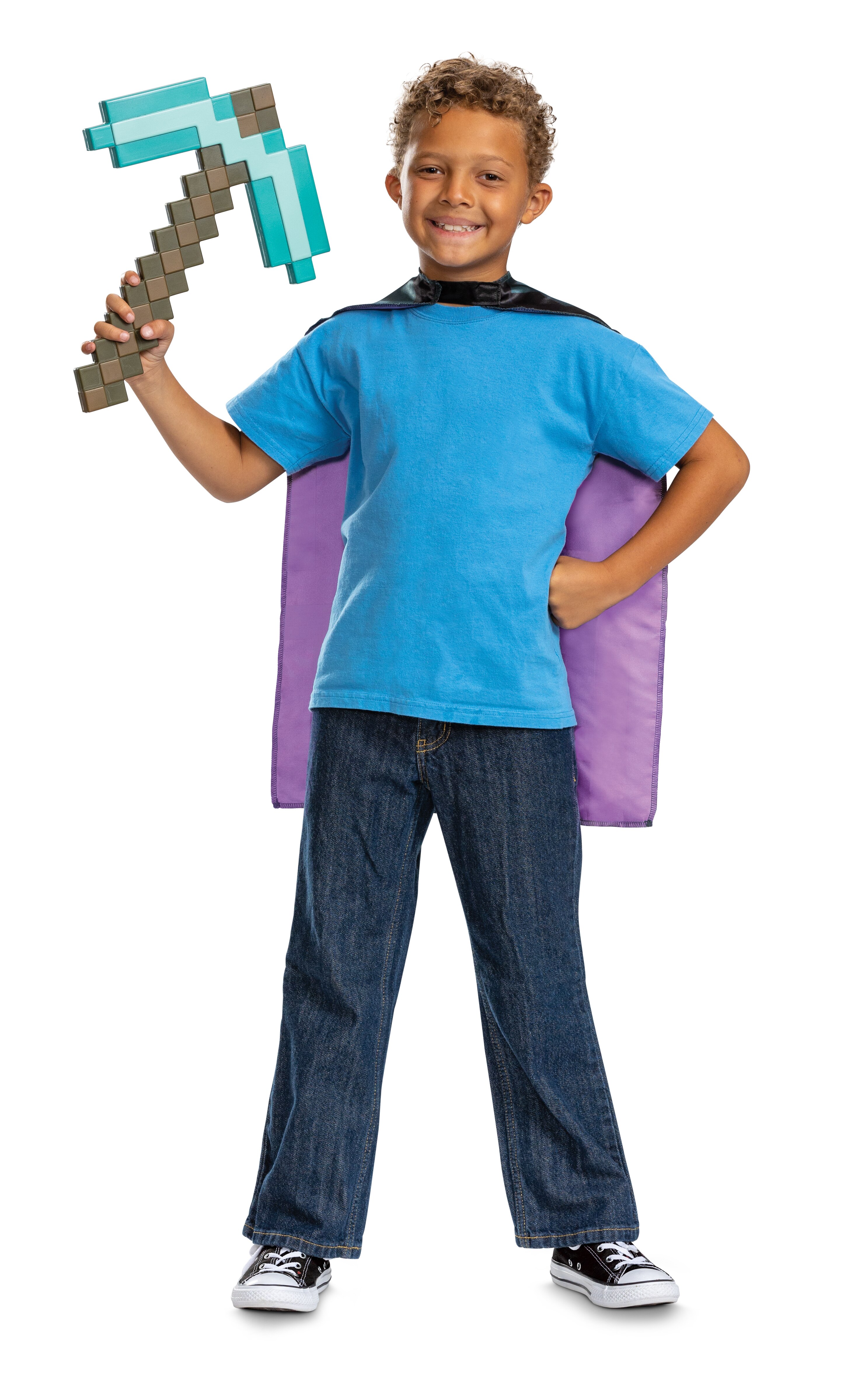 Pack Pico de Diamante de 50 cm con Capa Enderman Minecraft Disguise 4