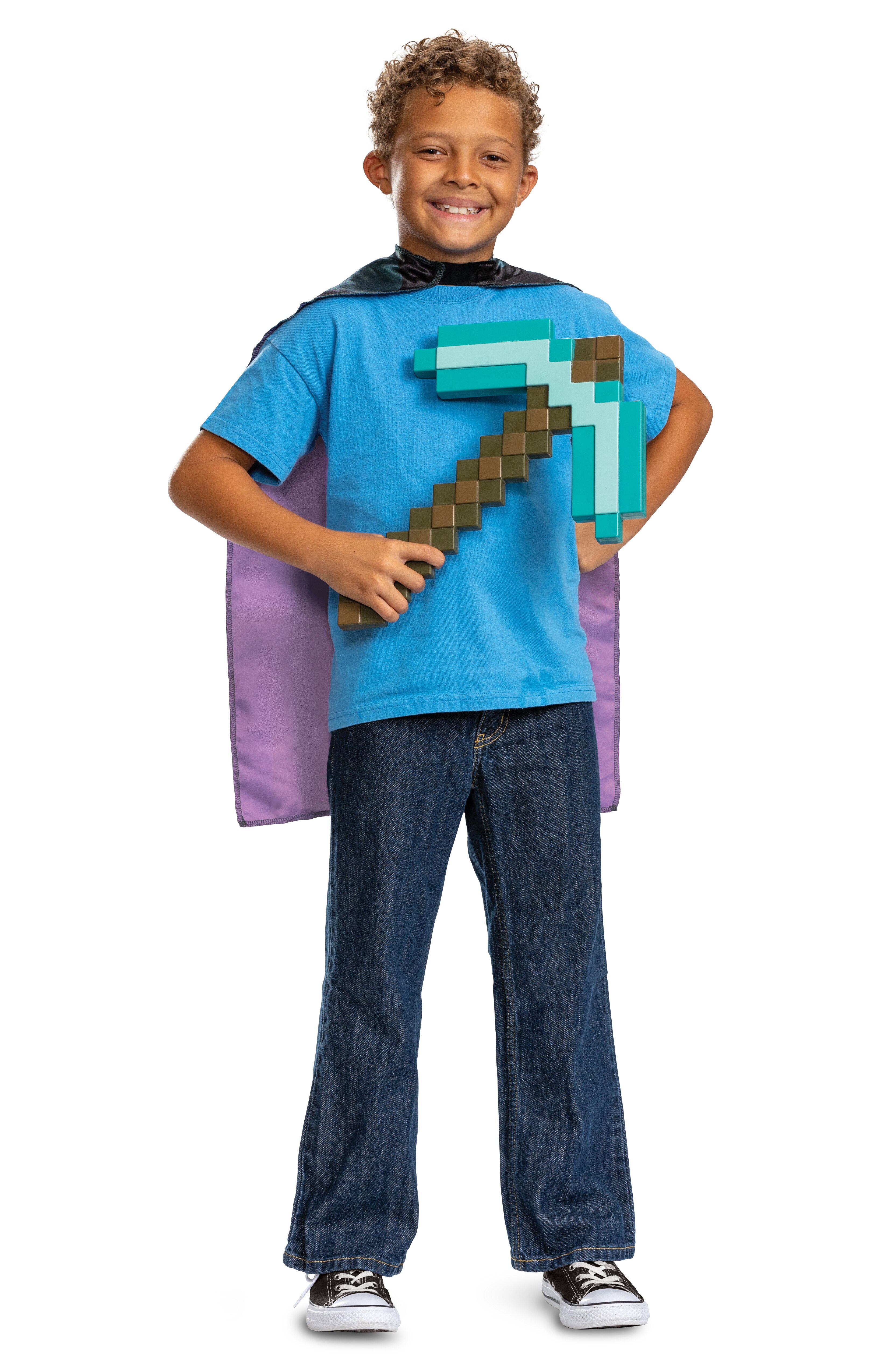 Pack Pico de Diamante de 50 cm con Capa Enderman Minecraft Disguise 5