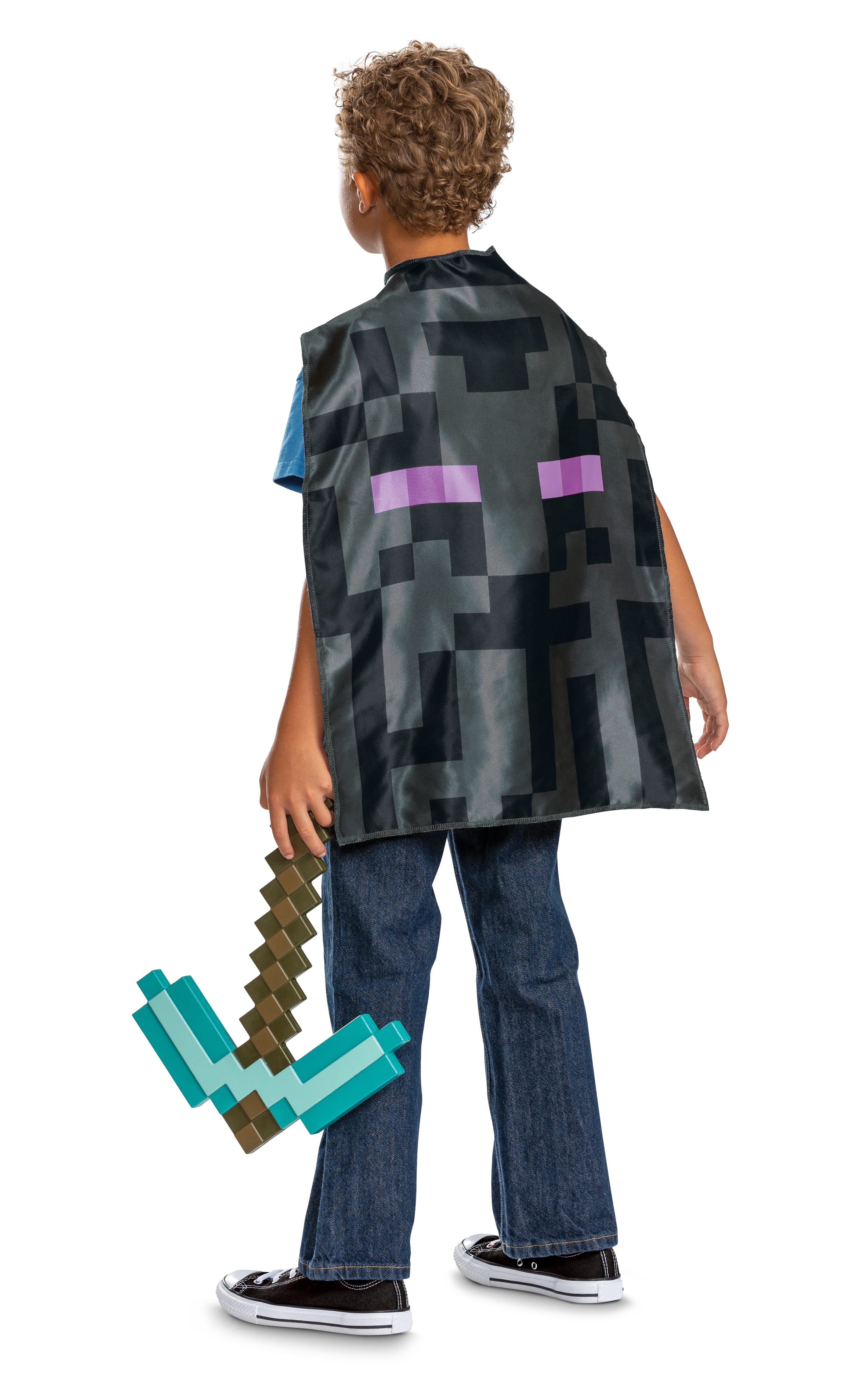 Pack Pico de Diamante de 50 cm con Capa Enderman Minecraft Disguise 6