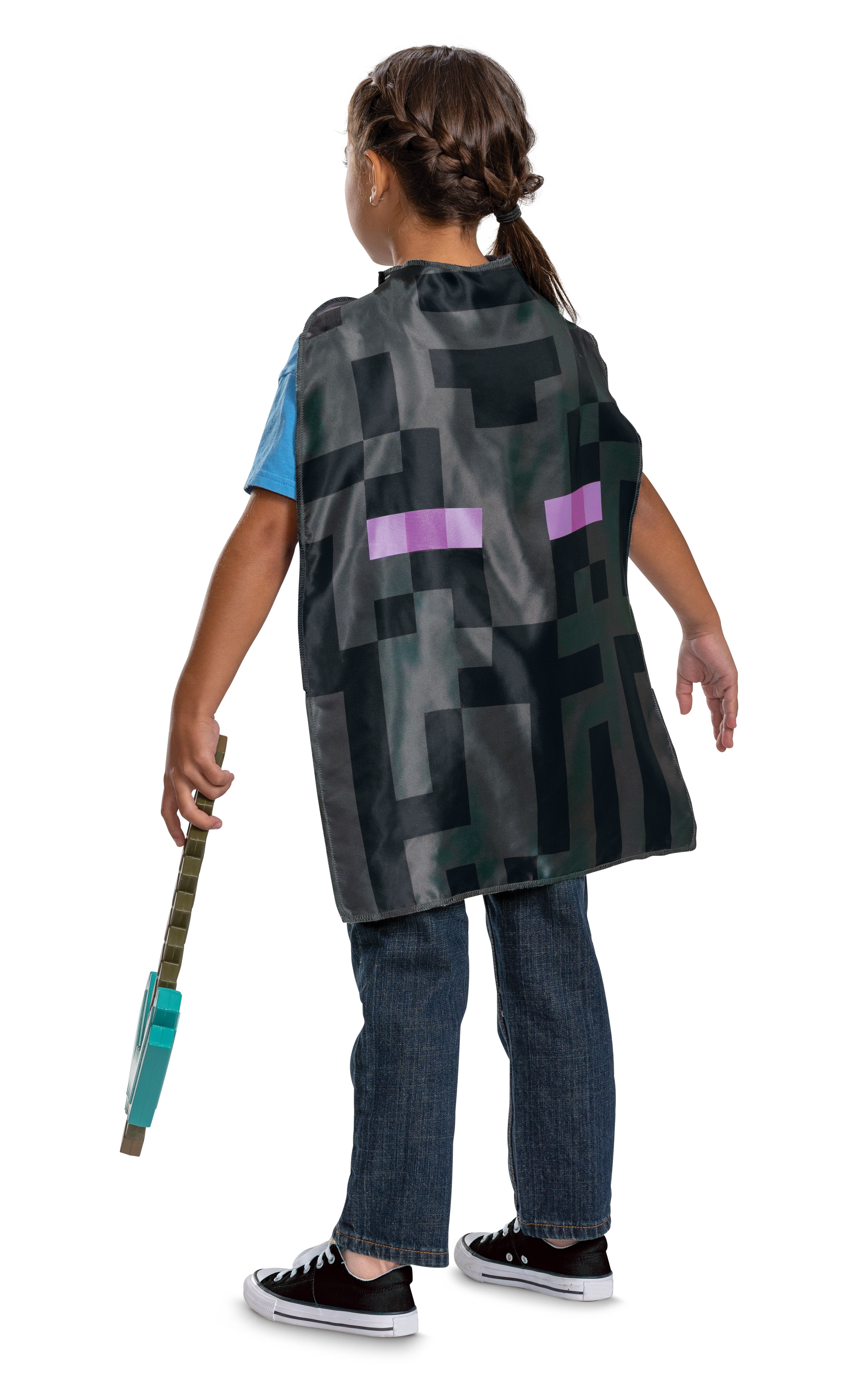 Pack Pico de Diamante de 50 cm con Capa Enderman Minecraft Disguise 9