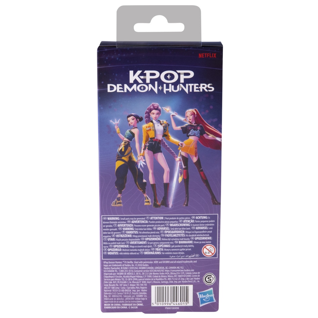 Imagen 3 de Muñecas Nerf Kpop Demon Hunters, Dagas Espirituales de Zoey Kpop Demon Hunters Hasbro