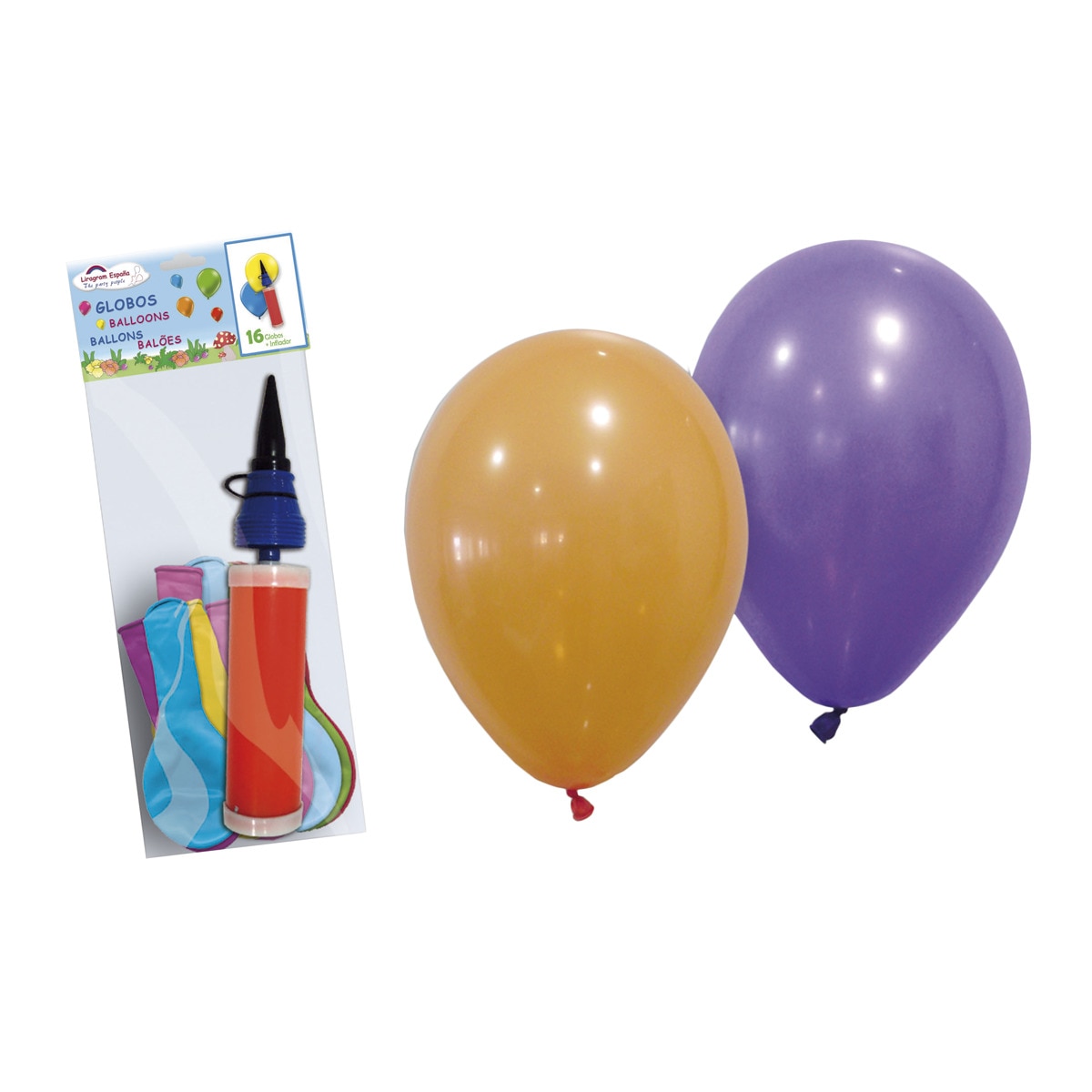 Imagen 0 de Inflador con globos