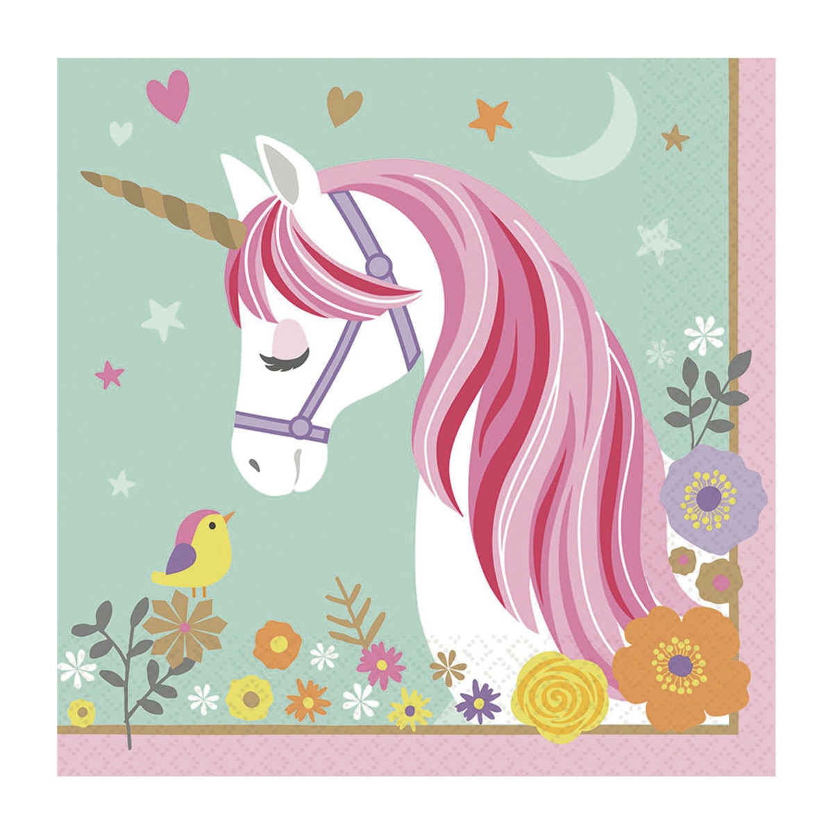 Imagen 0 de Servilletas Unicornio Mágico