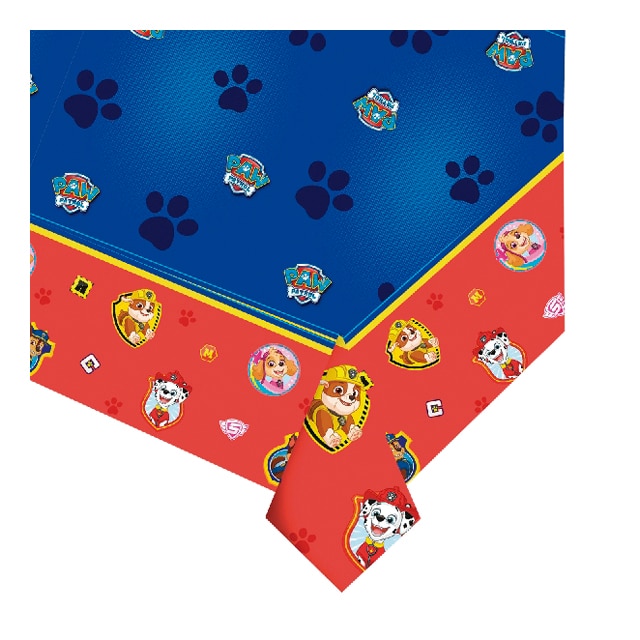 Imagen 0 de Mantel plástico Patrulla Canina 1.37mx2.6m