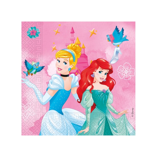 20 Servilletas Fsc 33X33 Princesas