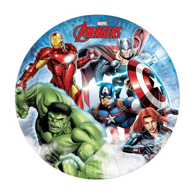 8 Platos 23 cm Avengers