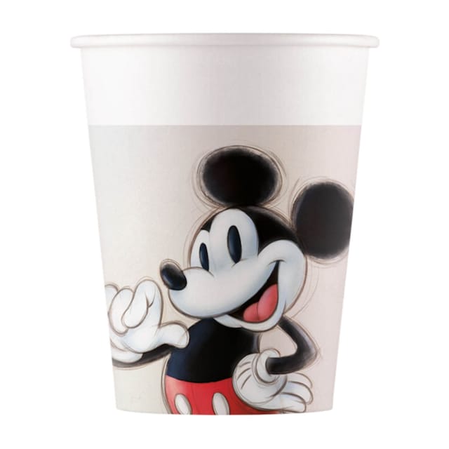 8 Vasos papel 200ml Disney 100 Aniversario FSC
