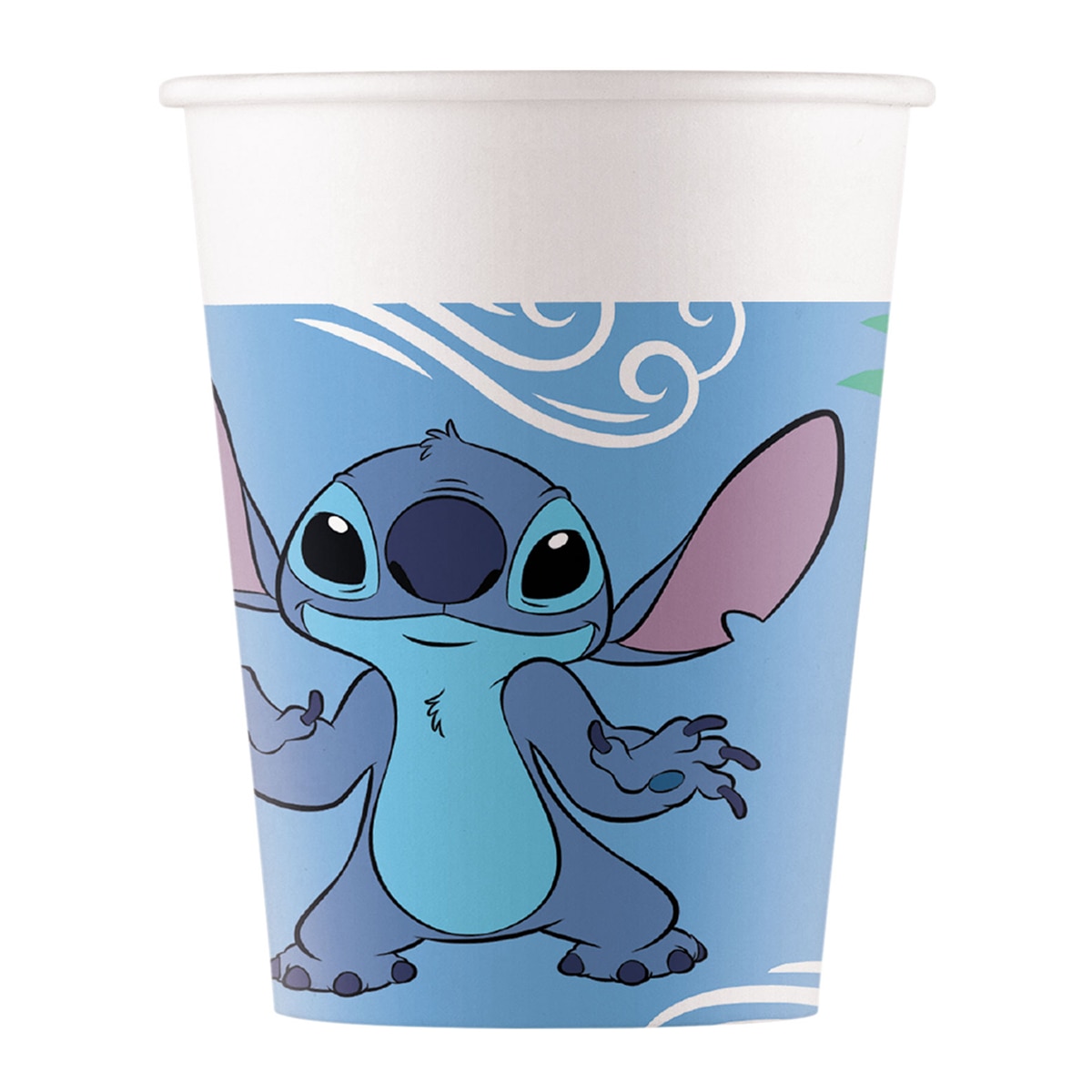 Imagen 0 de 8 Vasos papel 200 ml Stitch y Ángel Disney Liragram