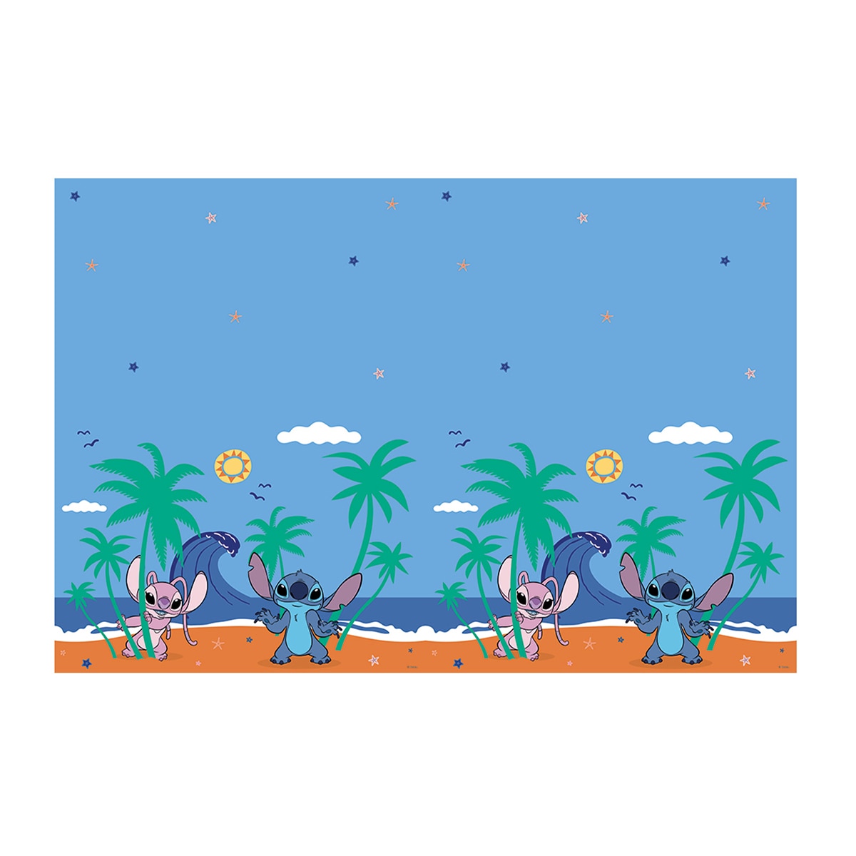 Imagen 0 de Mantel 120x180 cm Stitch y Ángel Disney Liragram