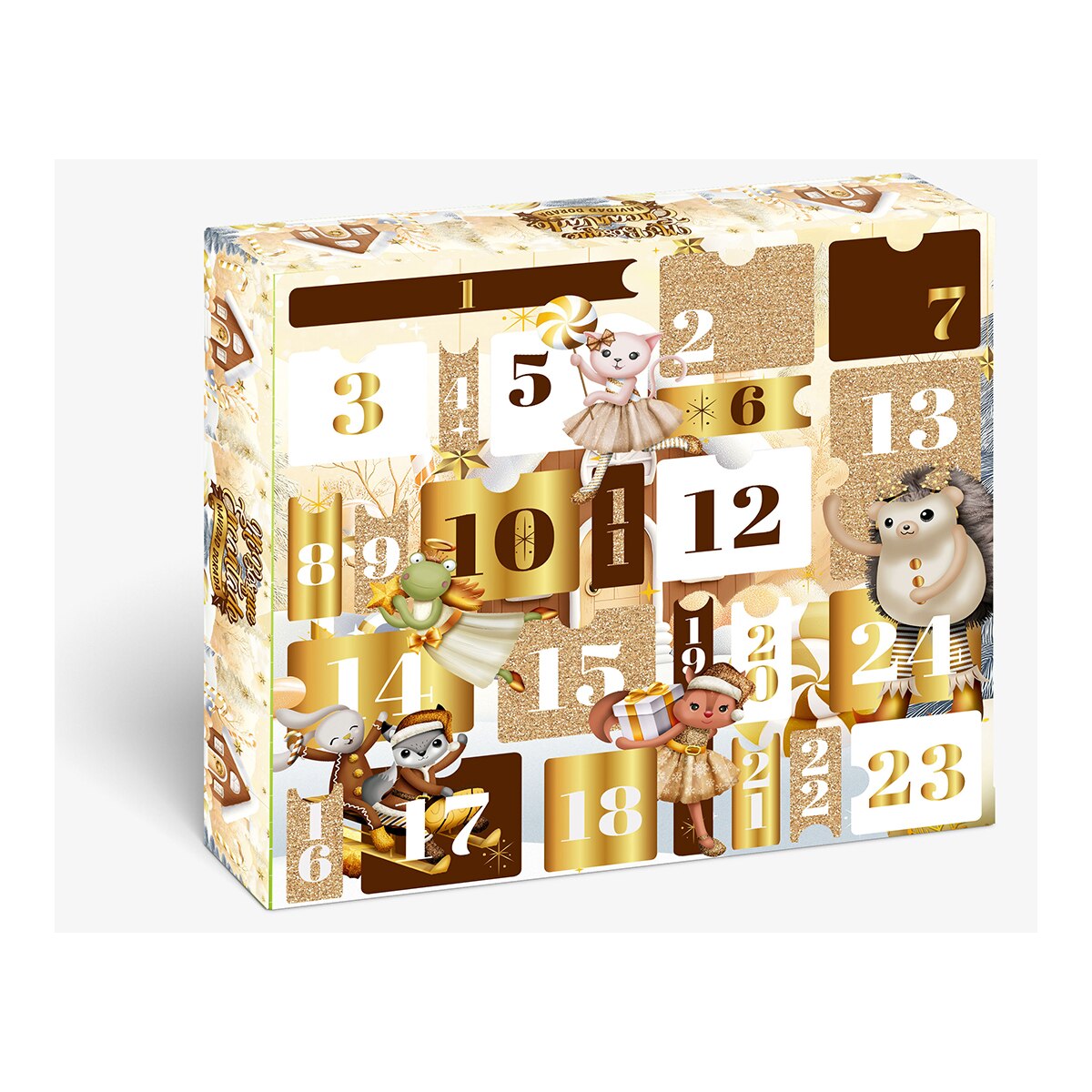 Calendario de Adviento Navidad Dorada Mi Bosque Encantado 2