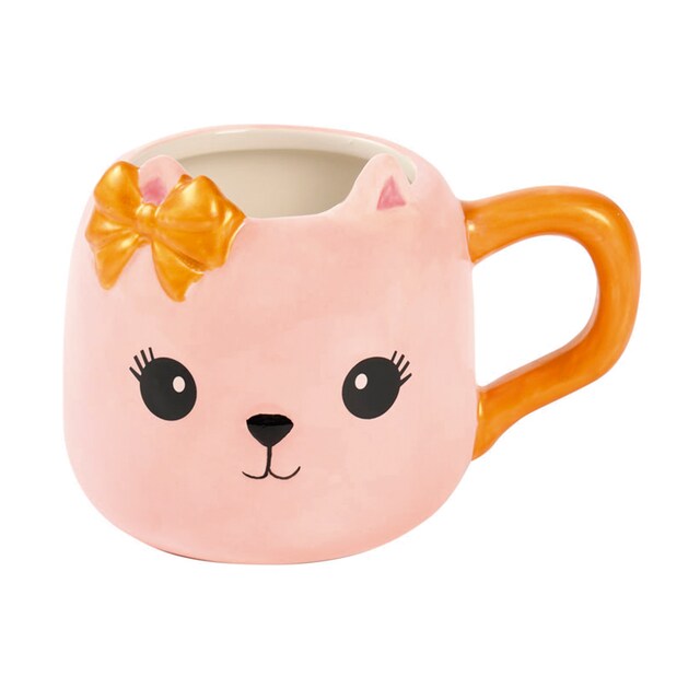 Imagen 0 de Taza de Cerámica Gatito Sofia Navidad Dorada Mi Bosque Encantado