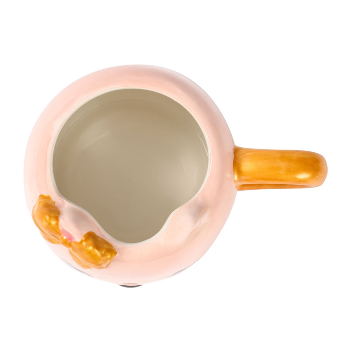 Taza de Cerámica Gatito Sofia Navidad Dorada Mi Bosque Encantado 3