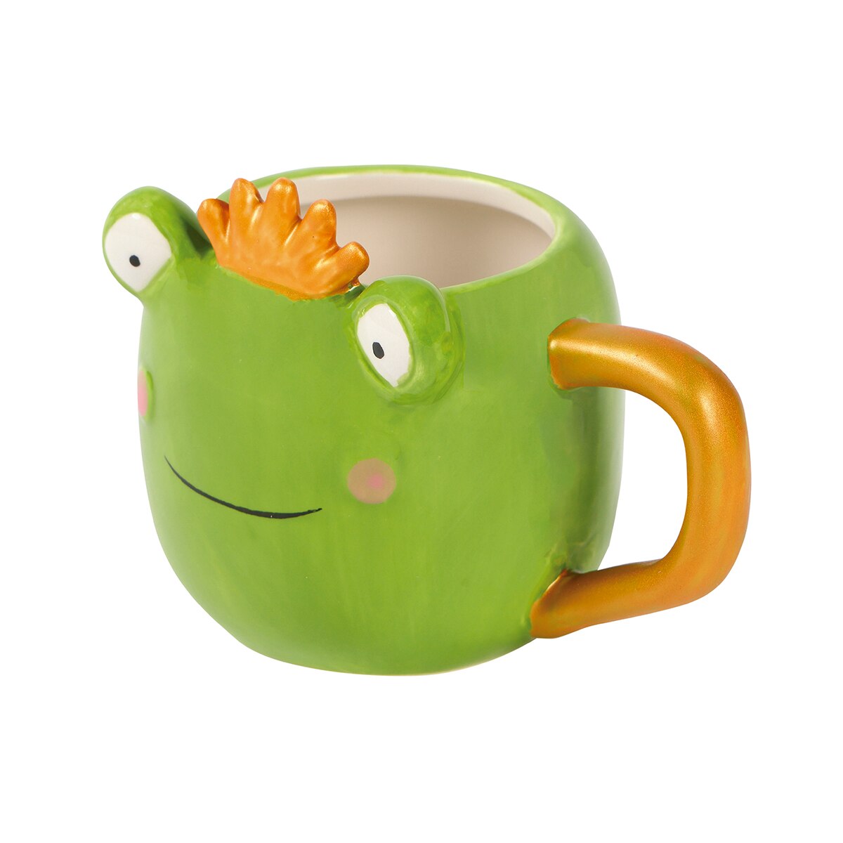Taza de Cerámica Ranita Laura Navidad Dorada Mi Bosque Encantado 2