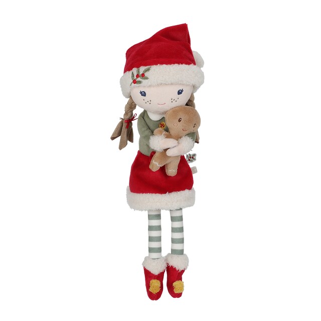 Imagen 0 de Muñeca Blandita rosa Navidad Little Dutch