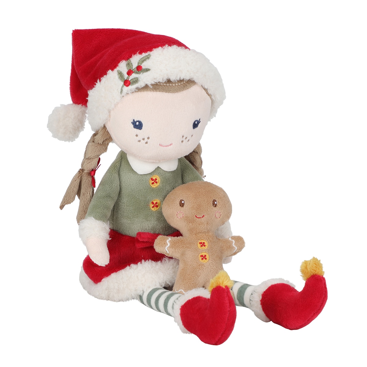Muñeca Blandita rosa Navidad Little Dutch 3