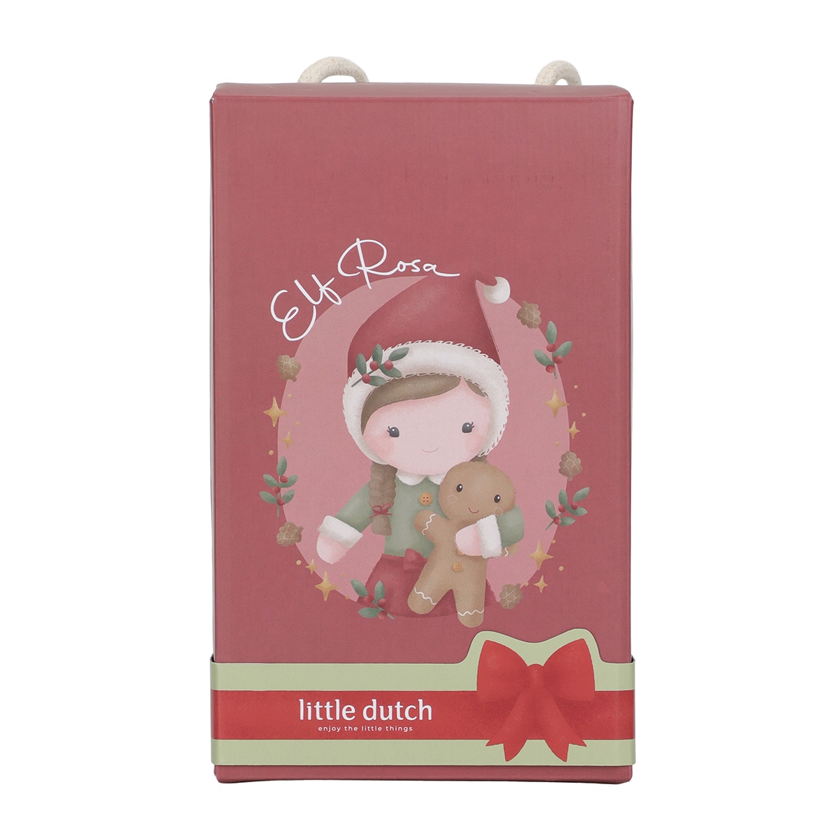 Muñeca Blandita rosa Navidad Little Dutch 5