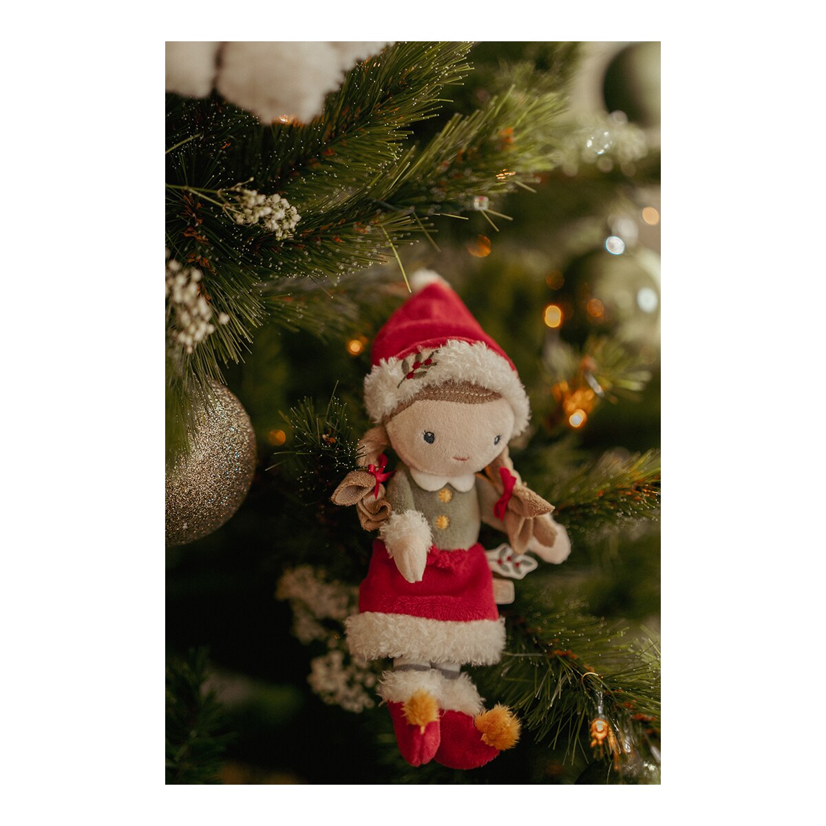 Adornos Rosa Árbol Navidad Little Dutch 5