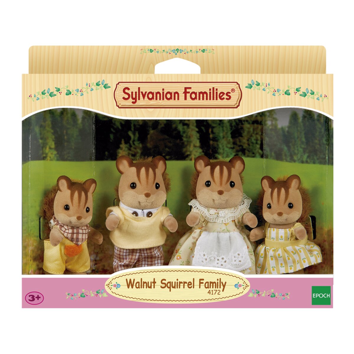 Familia ardillas de la nuez Sylvanian Families 3