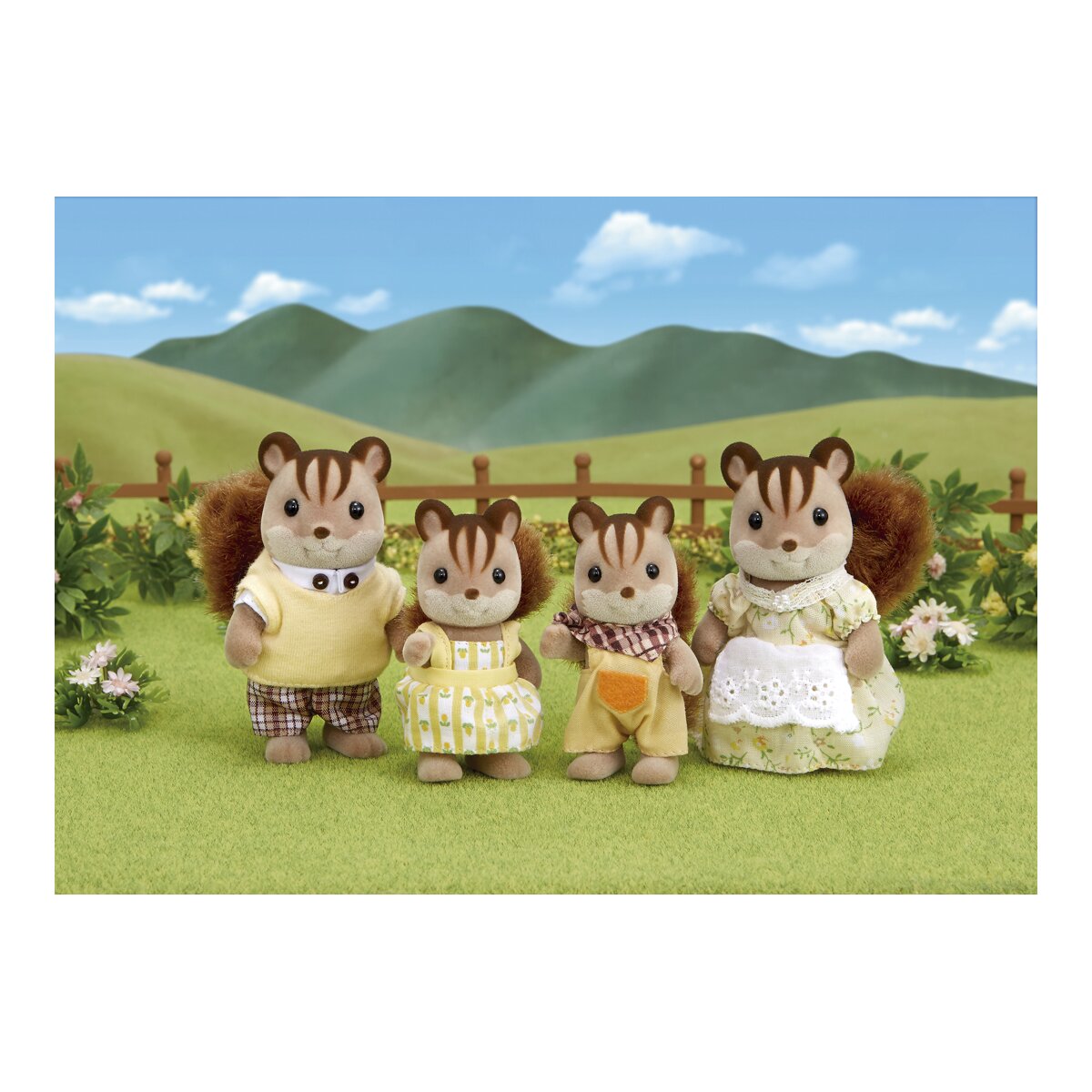 Familia ardillas de la nuez Sylvanian Families 8