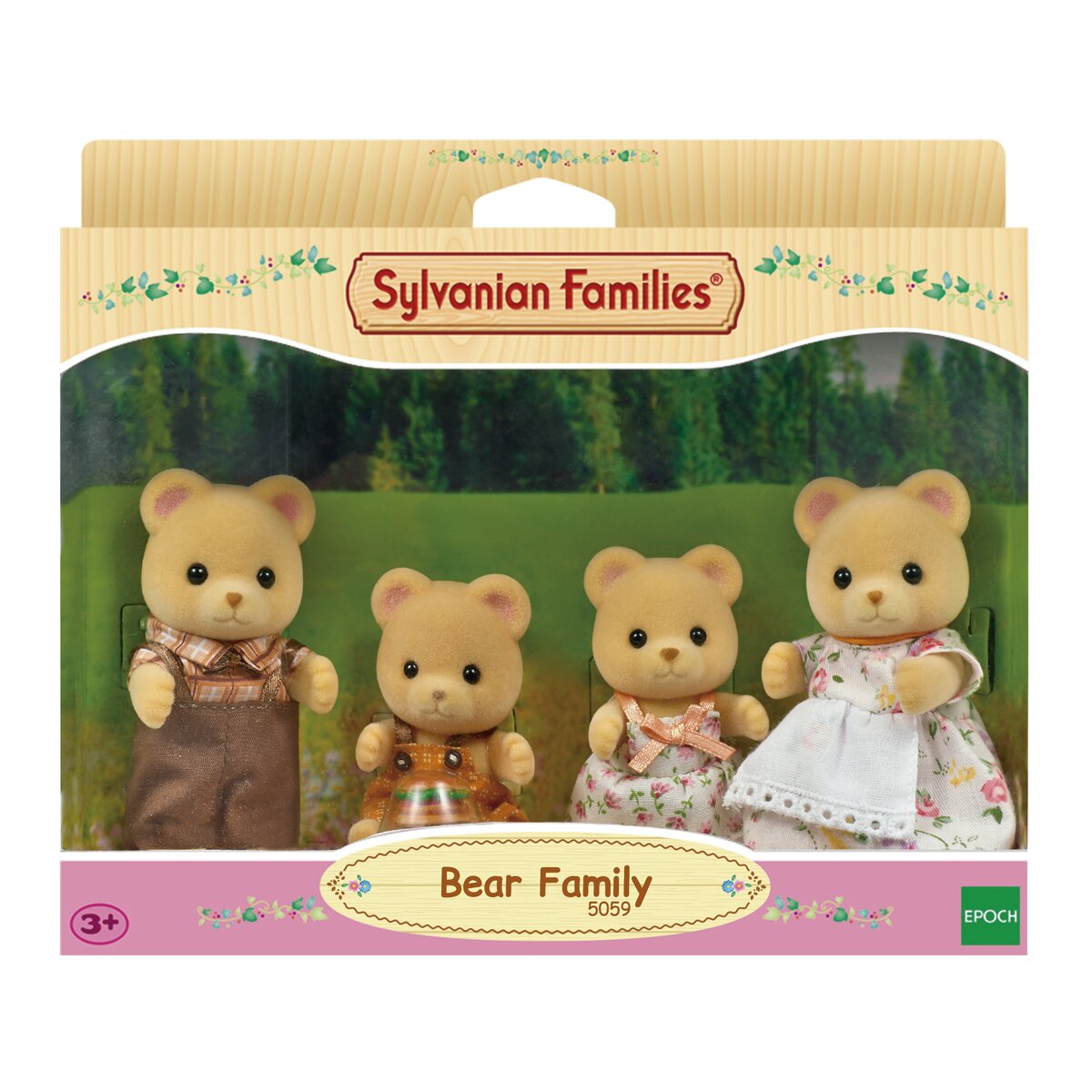 Familia osos pardos Sylvanian Families 3