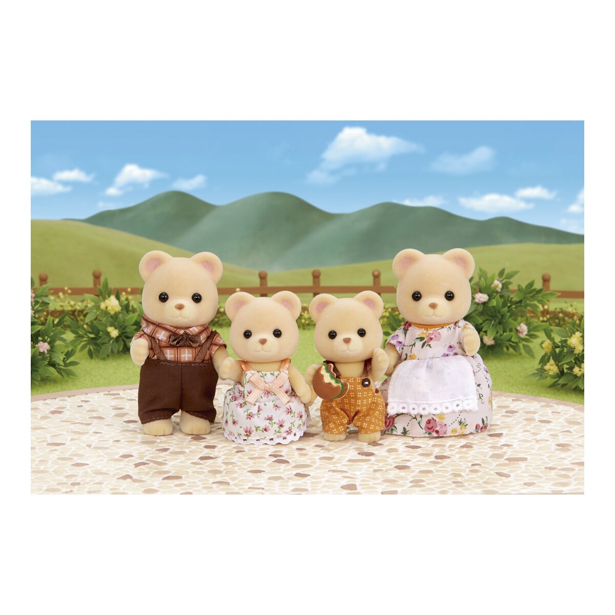 Familia osos pardos Sylvanian Families 4