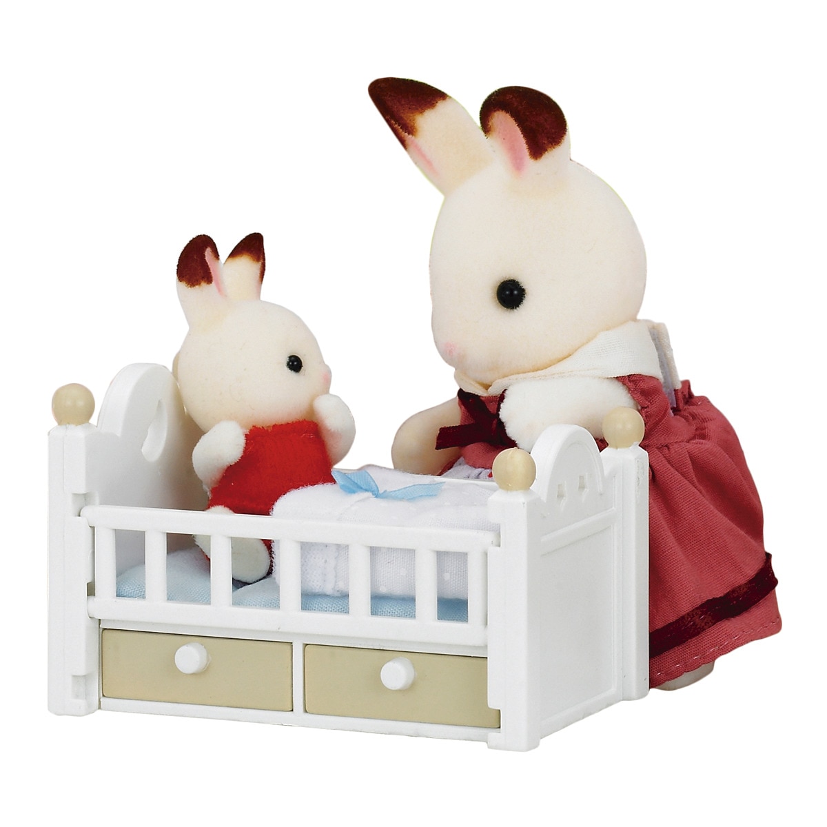 Imagen 0 de Set bebé conejo chocolate Sylvanian Families