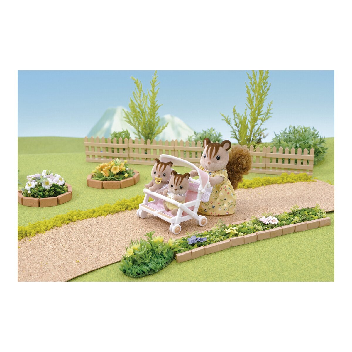 Cochecito bebé doble Sylvanian Families 3