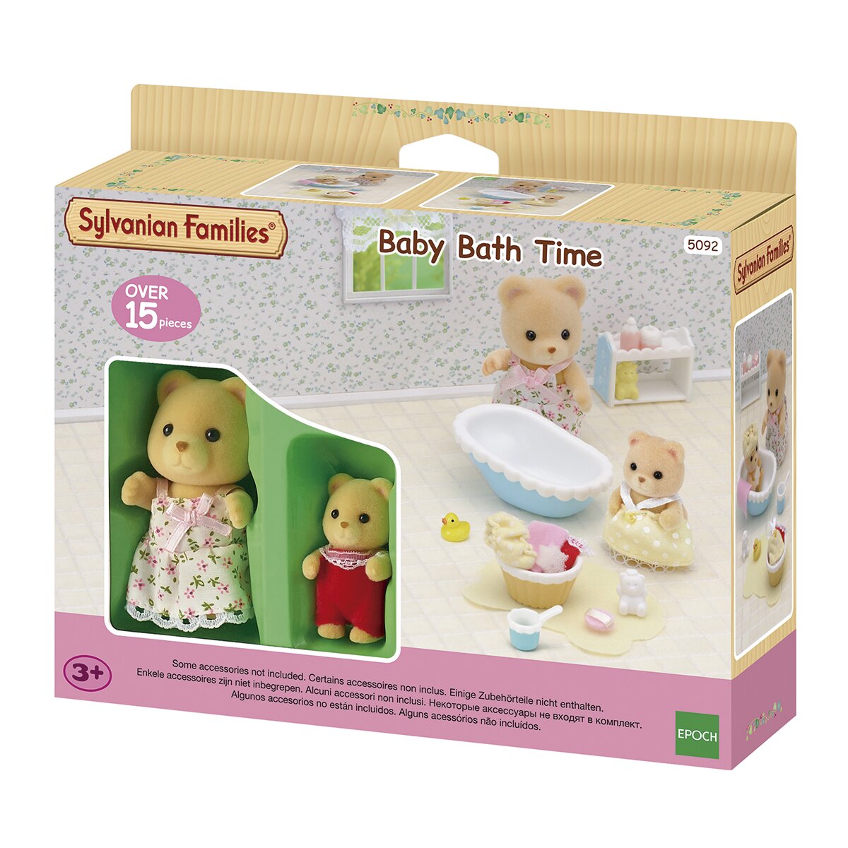 La hora del baño para el bebé Sylvanian Families 2